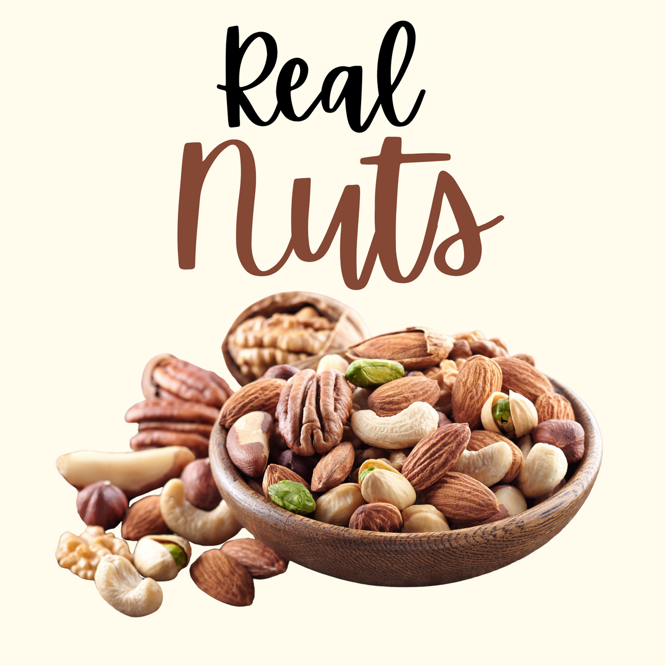 High-quality nuts including almonds, pistachios, cashews, walnuts, and chilgoza pine nuts.